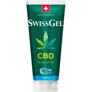 CBD - Swissgel s gélovou 200ml olej CBD chladiace
