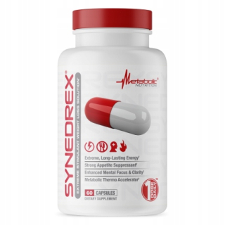Spaľovač tuku - SYNEDREX 60 kapsúl METABOLICKÁ VÝŽIVA Čerstvá !!