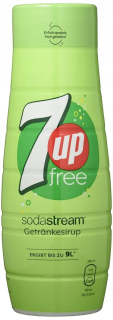 SYROP 7 UP Bezplatný ľahký koncentrát SodaStream