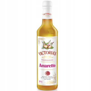 Victoria's BarTender Sirup pre kávový drink Amaretto