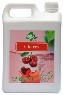 Sirup pre bublinový čaj 2,5 kg koncentrát čerešňovej šťavy