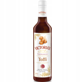 Káva sirup nápoje Victoria Cymes Toffee