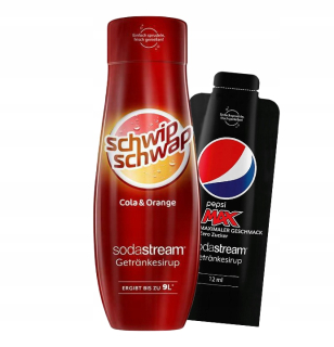 Sirup na Sodastream Schwip Schwap Cola oranžový džús