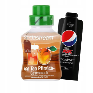 Sirup ľadový čaj Peach 375 Sodastream Saturator