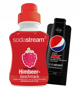 Raspberry Sirep 375 Sodastream Saturator sa koncentruje