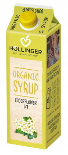 Sirup s chuťou čiernej lilac bio 1 l