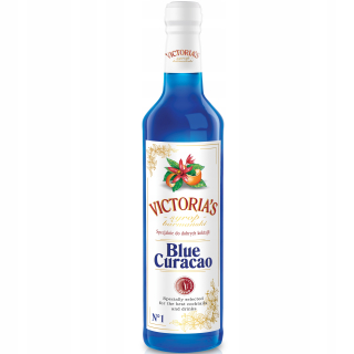 Victoria's Barma Sirup pre Blue Curacao nápoje