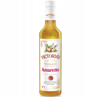 VICTORIA'S BARMANOV SIRUP PRE NÁPOJ KÁVU AMARETTO