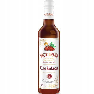 VICTORIA'S BARMANOVÝ SIRUP PRE ČOKOLÁDU KÁVOVÉHO NÁPOJA