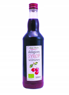 Cherry sirup prírodný ekologický 500 ml priamo z obce