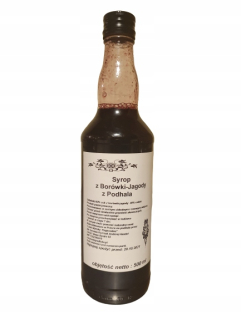 Blueberry-Black Forest Sirup z Podhale