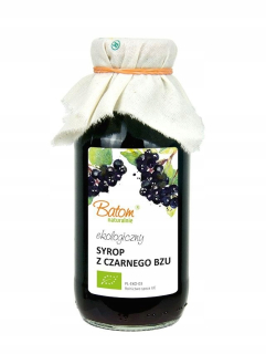 Sirup z čiernej bio 330 ml - baom