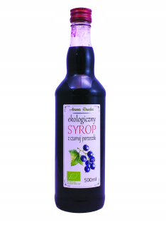 Čierny ríbezlový sirup eco 500ml rovno