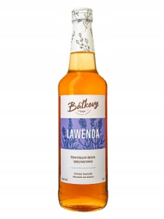 Levanduľa Sirup 500 ml z prírodných zložiek