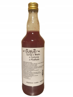 MALINOVÝ SIRUP S CITRÓNOM