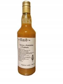 Sirup z ovocia mora Buckthorn z Podhale