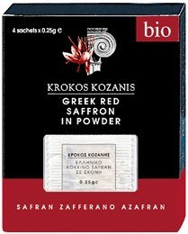 Bio Saffron (4 x 0,25 g) 1 g - Kokos KO
