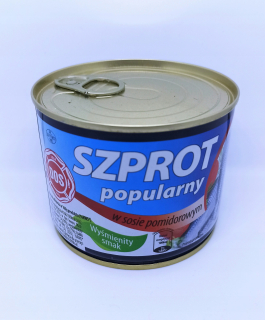 Rozliať populárne v paradajkovej omáčke 10x330g dos