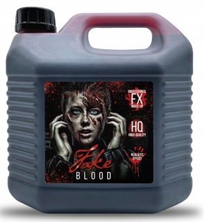 Halloween - Umelá krv v 3000 ml fľaškovej Halloween FX Blood