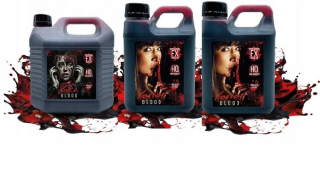 Halloween - Umelá krv v 5L Halloween FX Blood Bottle