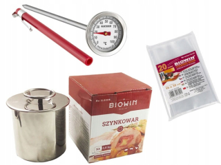 Šunka 0,8kg + tašky + teplomer 100400 hit