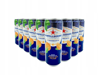Sanpellegrino Drink Aranciata 24 Cans x 330ml