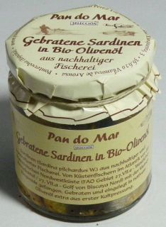 Sardinky vyprážané v bio olivovom oleji 220 g