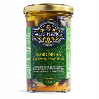 Sardinky v oliwa s citrónovým 250g sete