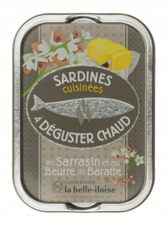 Sardinky s pohánkou pre teplo 115g
