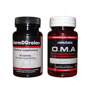 Testosterón - SARM DRDROLON + OMA WINSTROL METANABOL SARM
