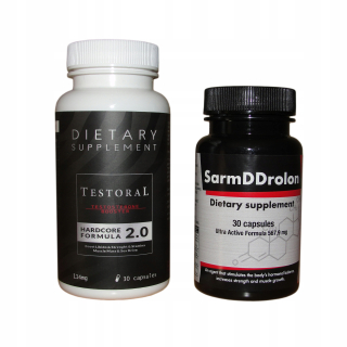Testosterón - SARM DDROLON + SEVENTORAL Právne metanabol Winstrol