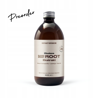 Sassy root - extrakt / botanický sirup, korenistý