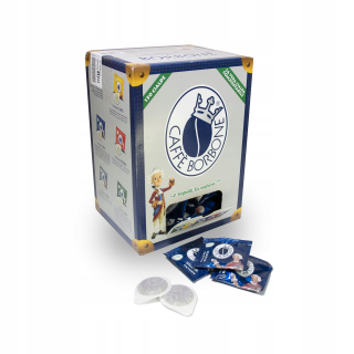 Káva vo vrecúškach - Vrecúška E.S.E. Caffe Borbone Blu 150 ks