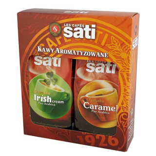 Káva mletá - Sati Cafe Duopak Irish Cream Caramel 2x250G (40)