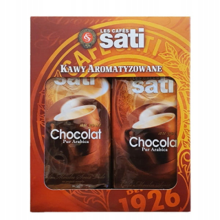 Káva mletá - Sati Set 2x250g mletá čokoládová káva