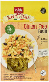 Schr Fusilli Bezlepkové rezance 500g, 6-balenie