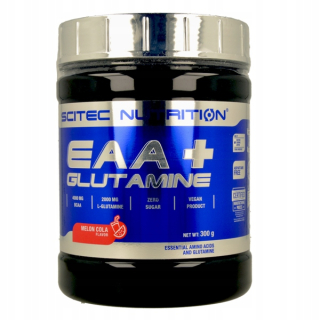 Aminokyseliny - REGENERÁCIA Aminokyselín Scitec EAA + Glutamín 300g