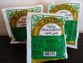 Syr Halloumi z Cypru s mätou PATRIA 250 g