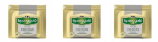 Kerrygold MATURE CHEDDAR syr, 3 kusy, každý po 200 g.