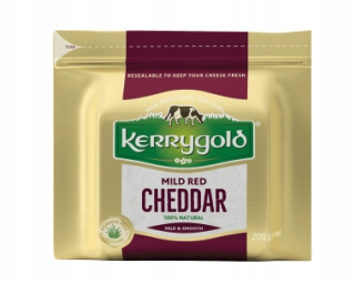 Kerrygold Red Cheddar Syr Serving 200g.