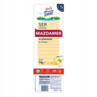 Mazda Mazurski Syrové plátky 1kg Mlekpol