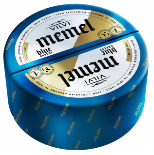 Memel Blue Syr s formou cca. 1,5 kg Vilvi