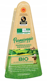 Syr parmigiano reggiano 12m parmezan 150 g DOP BIO