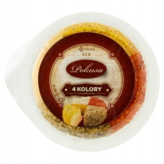 Syr Pokusa 4 farby 350g% 2C polotvrdý