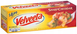 Velveeta Sharp Cheddar 907G z USA