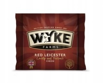 Červený syr Leicester slúžiaci 200g.