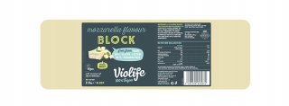 Syr Mozzarella Violife na pizzu 2,5 kg