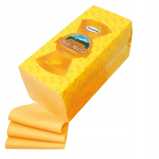 Syr žltý zlatý mazur asi 500g