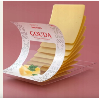 Syr žltá gouda, výrazná chuť 750 g mlieka Mońka