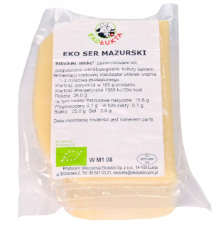 Žltý syr Masurian Bio Op. 300g eco